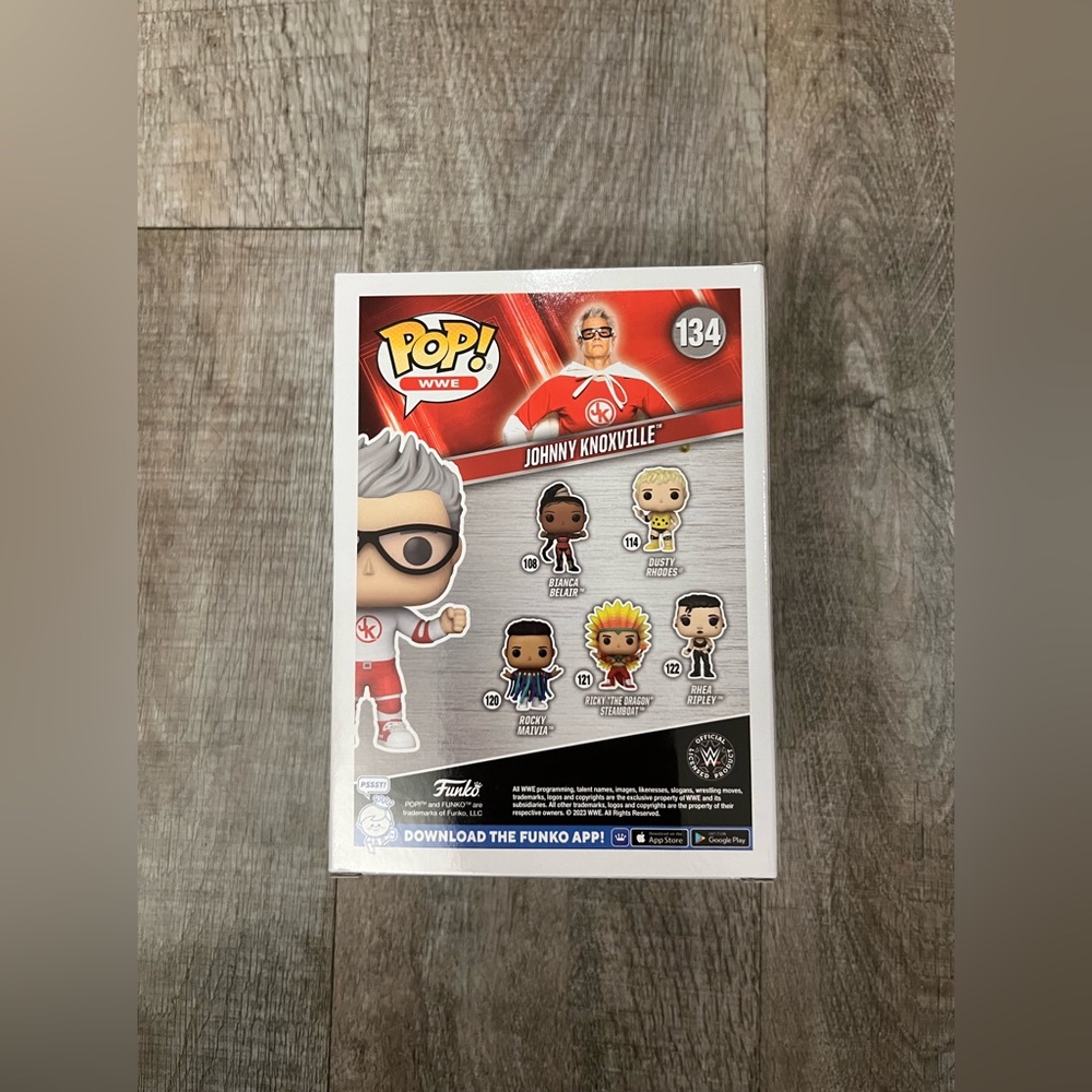 Funko Pop SDCC WWE Johnny Knoxville Limited Edition #134 - Picture 2 of 6
